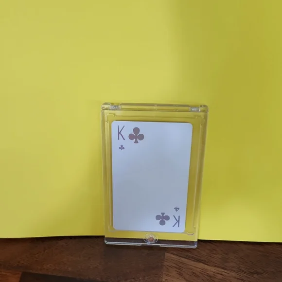 DIOR JOY King of Clubs Playing Card in Case - Picture 3 of 3